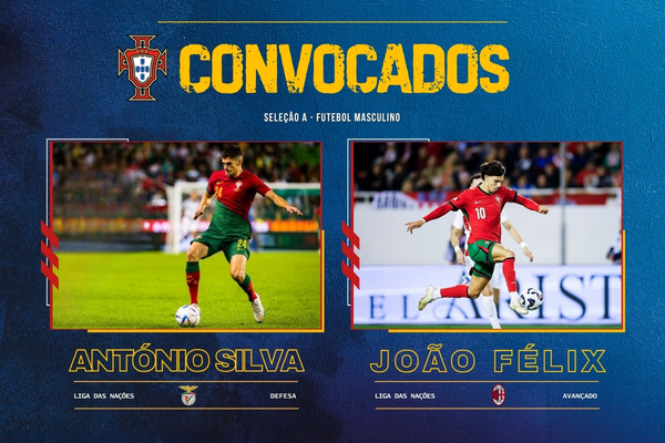 António Silva e João Félix convocados para a Seleção Nacional